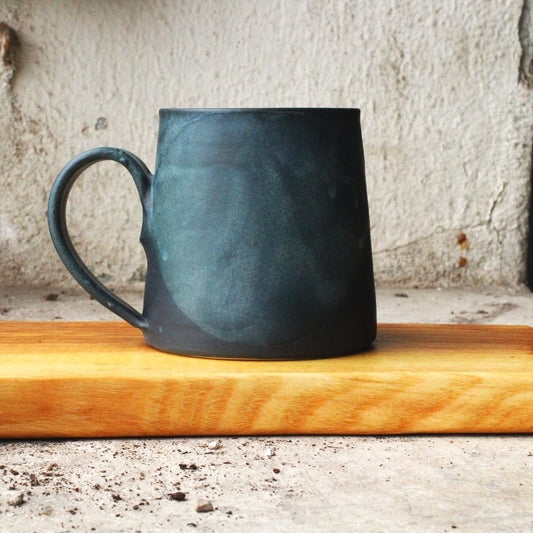 Gillybean Pottery - Asphalt Mug