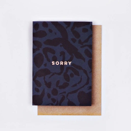 Inky Sorry Card The Completist