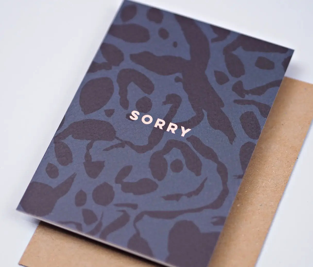 Inky Sorry Card The Completist