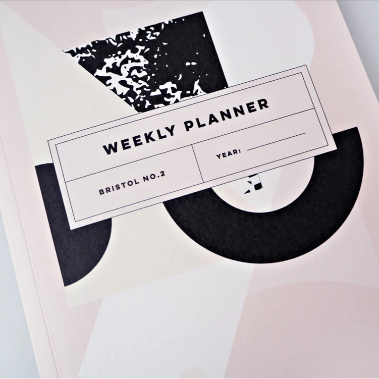 Completist: Bristol No. 2 Weekly Lay Flat Planner Book