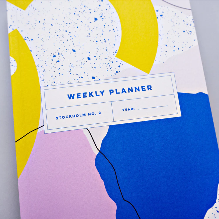 Completist: Stockholm No. 2 Weekly Lay Flat Planner Book