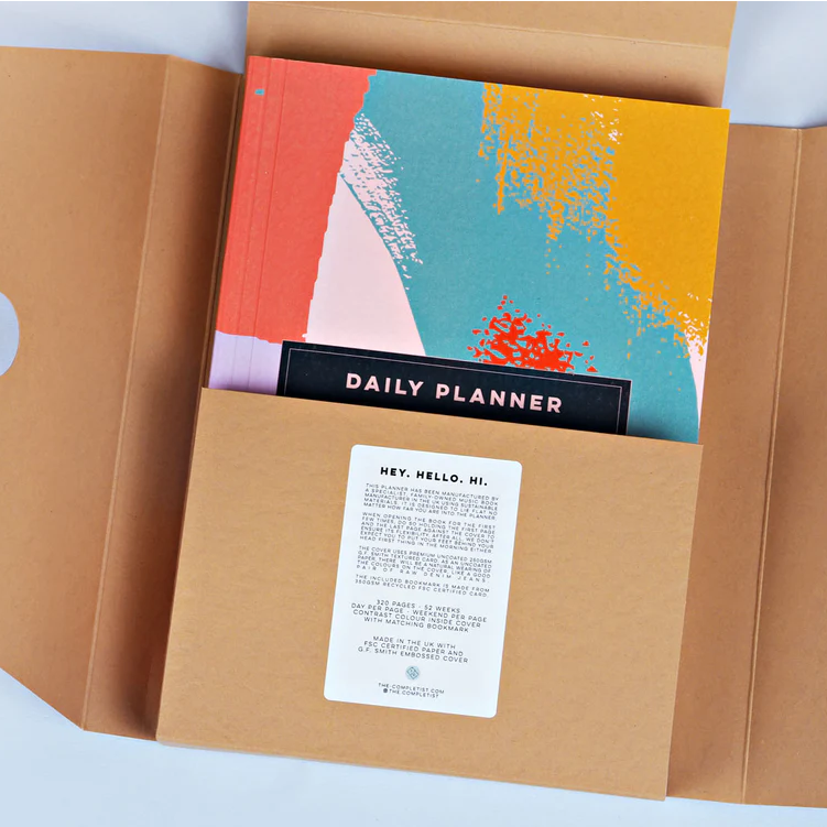 LARGE WEEKLY PLANNER FROM THE COMPLETIST