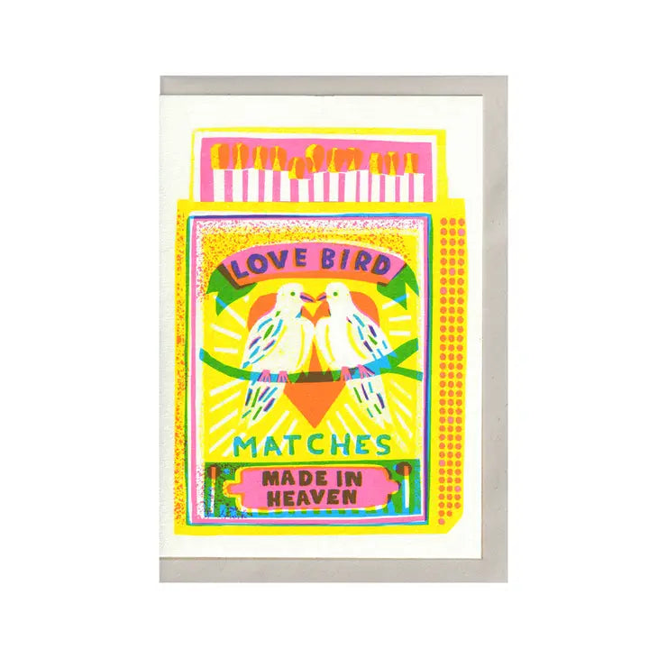 Love Bird Matches - Card