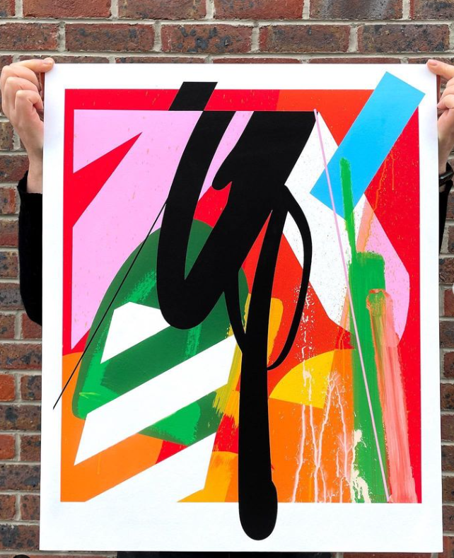 Maser "Pieces at Play" - Unframed