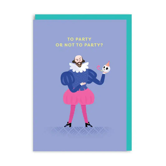 Ohh Deer card: Shakespeare To Party