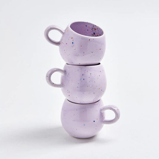Party Medium Ball Mug 250ml - Lilac
