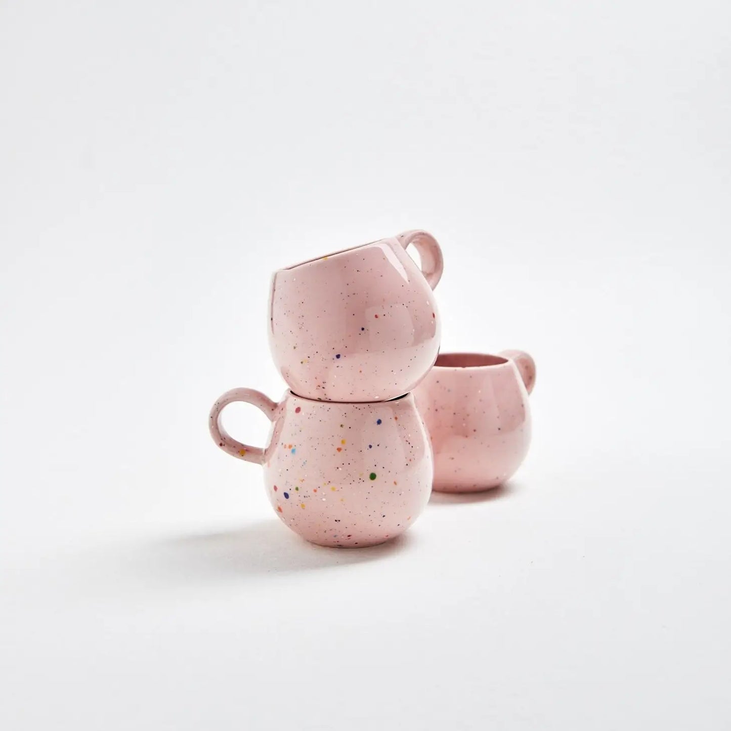 Party Medium Ball Mug 250ml - Pink