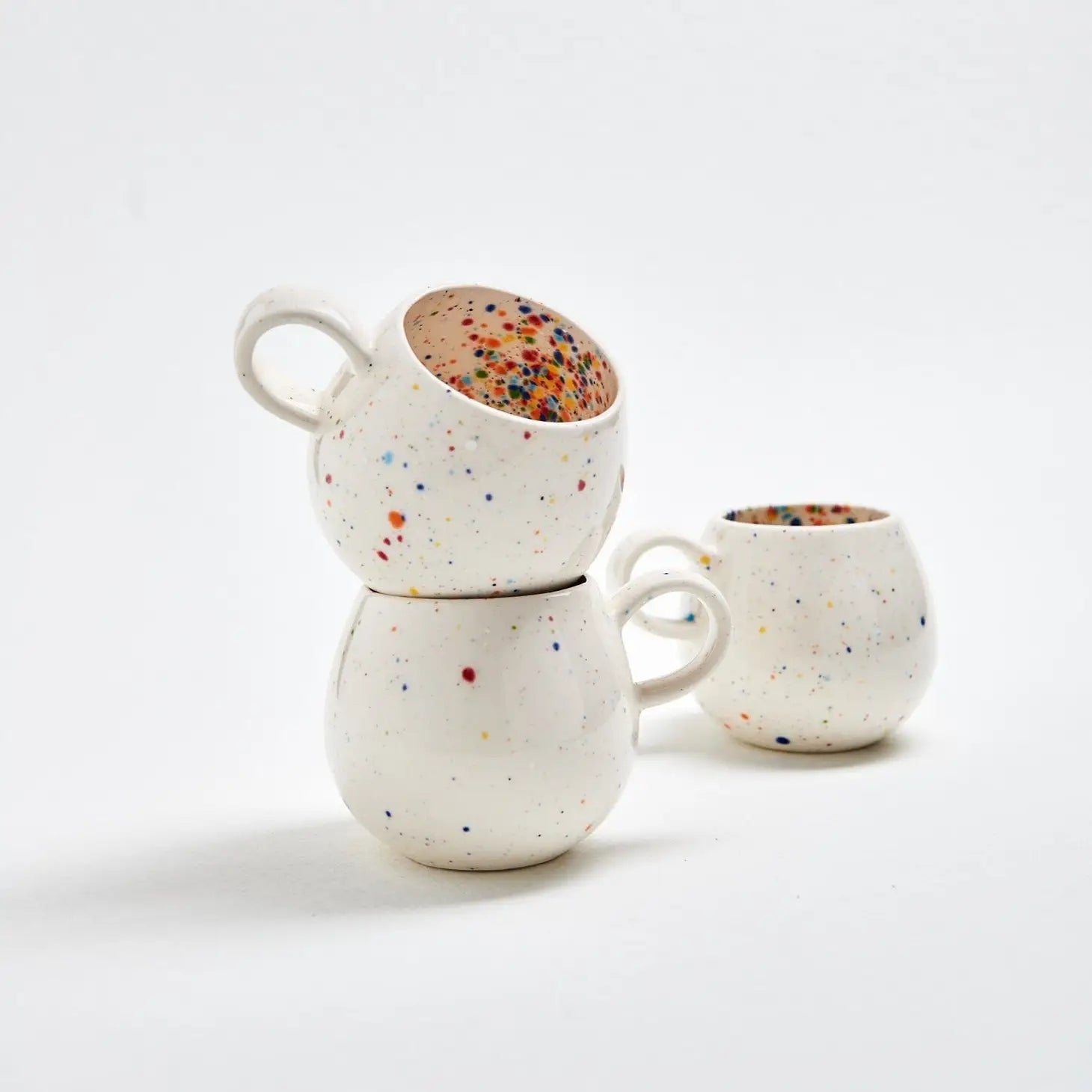 Party Medium Ball Mug 250ml - White