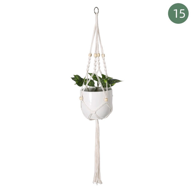Handmade Macrame Plant Hangers (Plants and Pots Excluded)