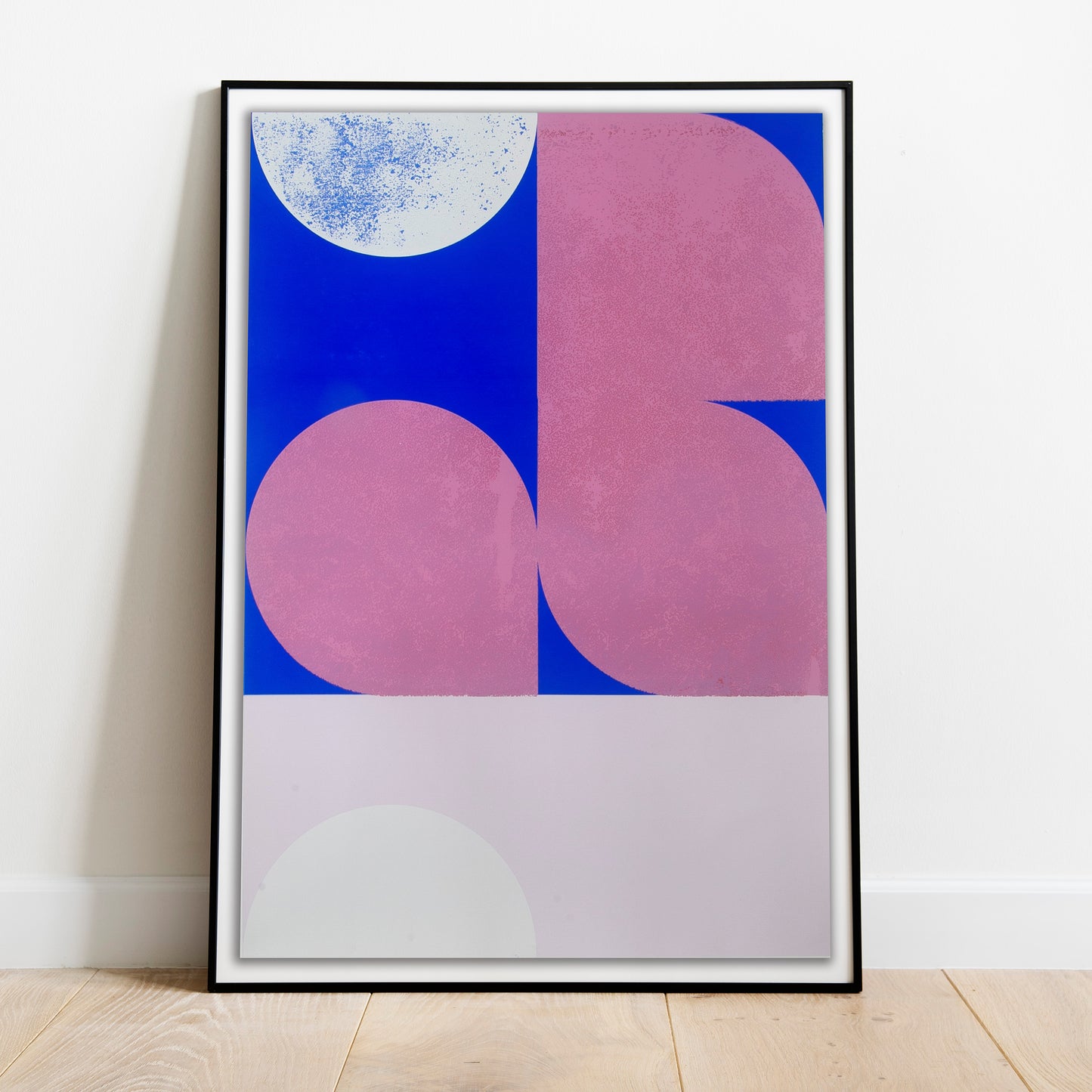 Alastair Keady - Paternoster (blue and pink) - Unframed
