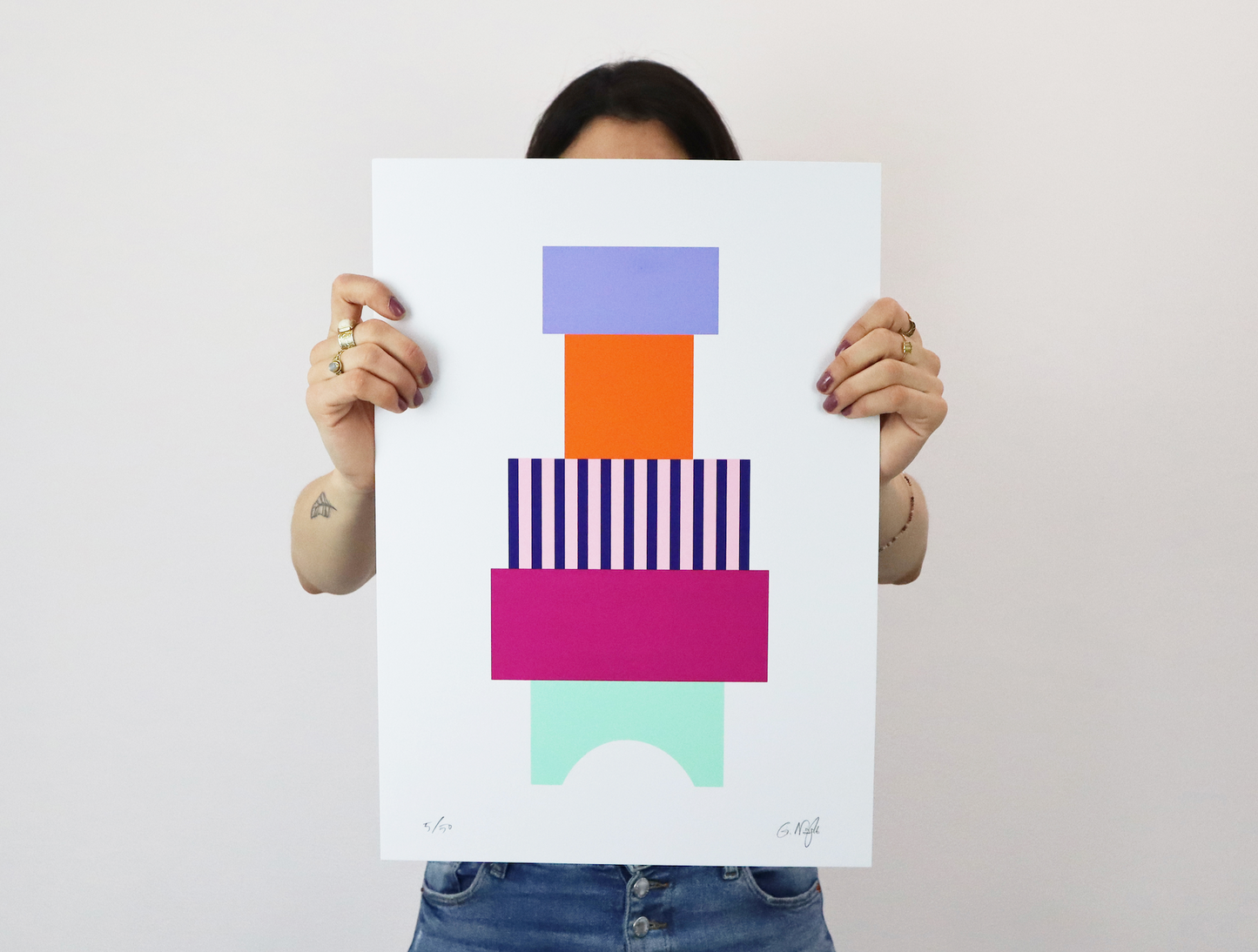 Gráinne Nagle - hand pulled screen print 1