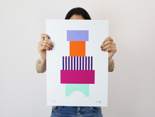 Gráinne Nagle - hand pulled screen print 1