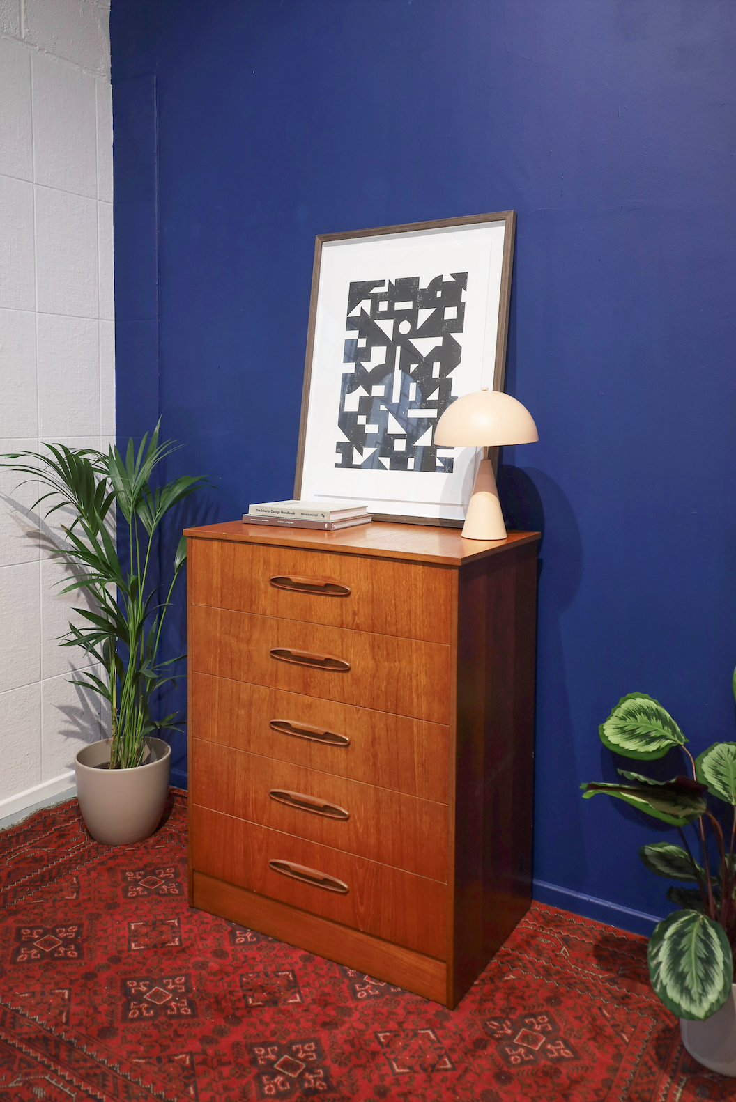 Large Teak Tallboy -  Mid Century Furniture