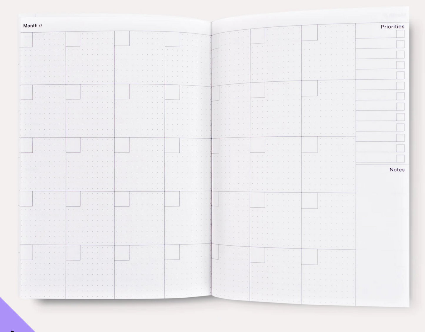 Completist: Casetta No. 1 Weekly Lay Flat Planner Book