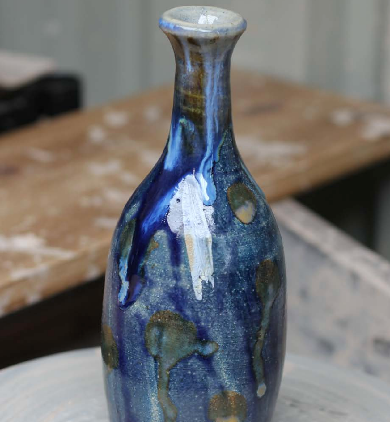 Barrow Arts - Blue Vase