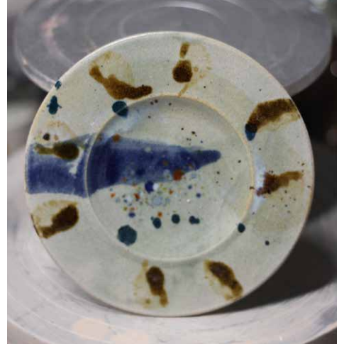 Barrow Arts -Small Splatter Plate AP1