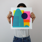 Luke Reidy #7 (S Turquise/Blue/Pink/Yellow/Red)