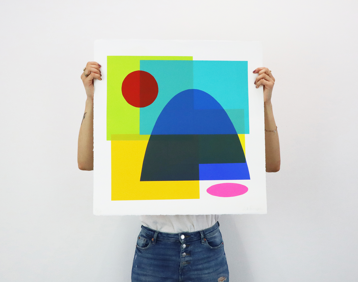 Luke Reidy "Mountain Pink" - Unframed