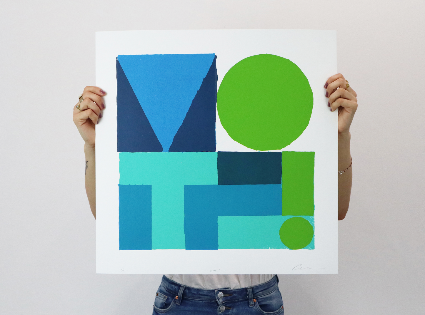 Alastair Keady - Vote! - Unframed