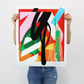 Maser "Pieces at Play" - Unframed