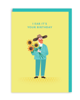 Ohh Deer: I Ear It's Your Birthday Vincent Van Gough