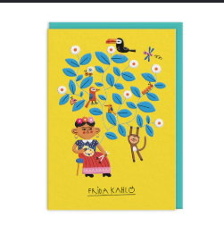 Ohh Deer card: Frida Kahlo