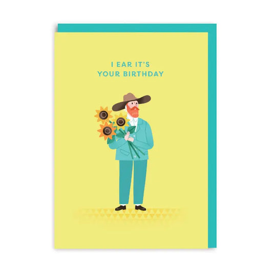 Ohh Deer card: Van Gogh Ear B'day