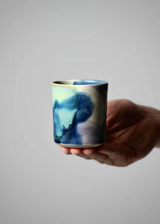 Dylan Jordan Ceramics - Watercolour Cup (no handle)