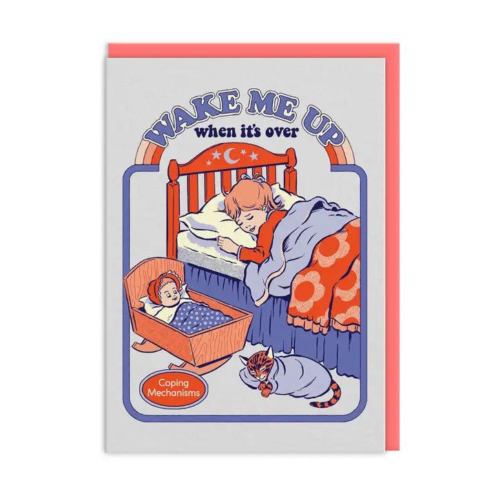 Ohh Deer card: Wake Me Up