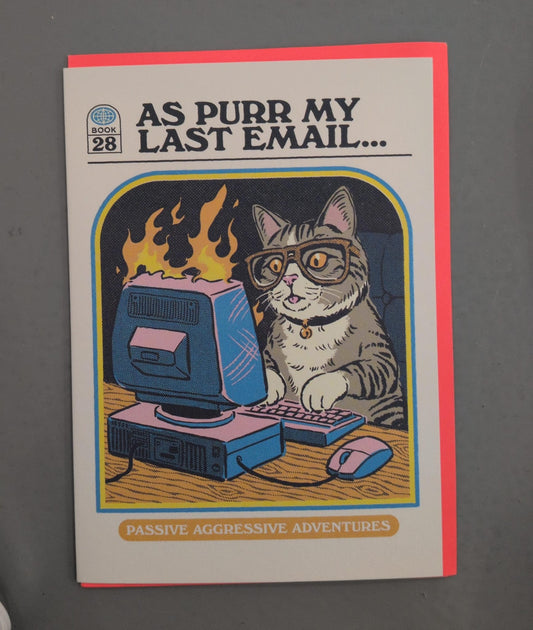 Ohh Deer: As Purr Your Last Email