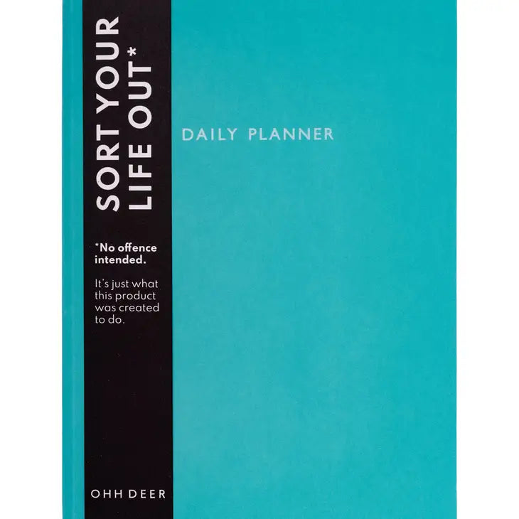 Ohh Deer: Sea Teal Daily Planner