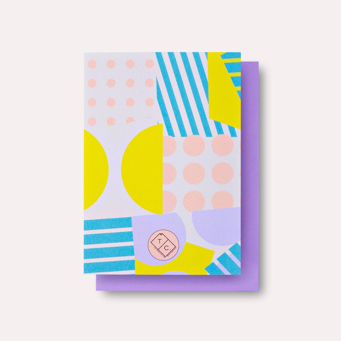 Spots + Stripes Birthday Card