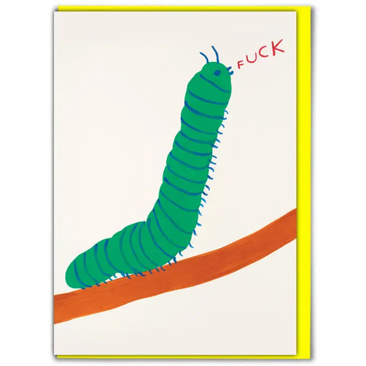 David Shrigley: Caterpillar Card