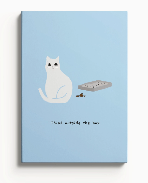 Ohh Deer: Outside the Box Perfectbound Notebook