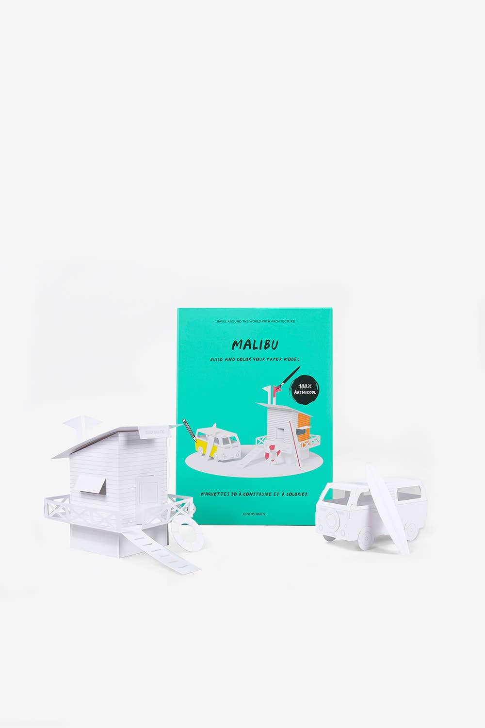 Holiday Diy and Craft Gift to Color and Build - Malibu