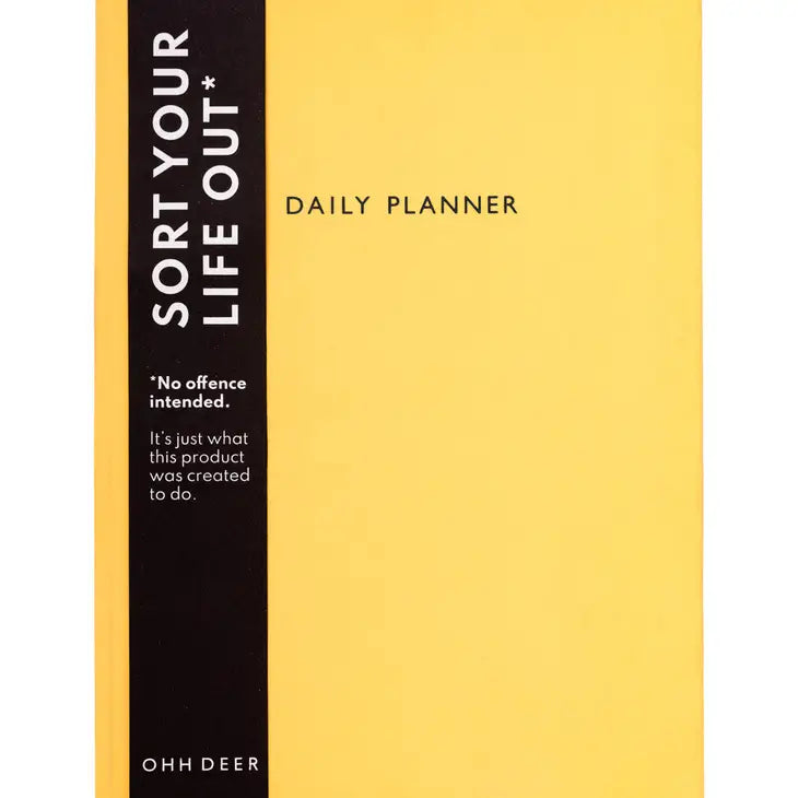 Ohh Deer: Neon Amber Daily Planner
