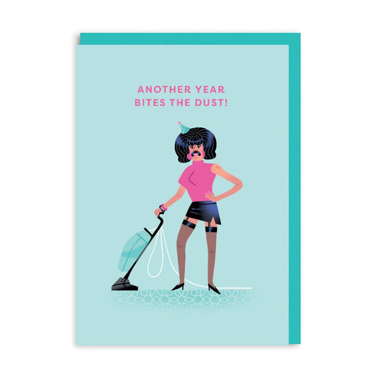 Ohh Deer card: Freddie Mercury Birthday Card Another Year Bites The Dust