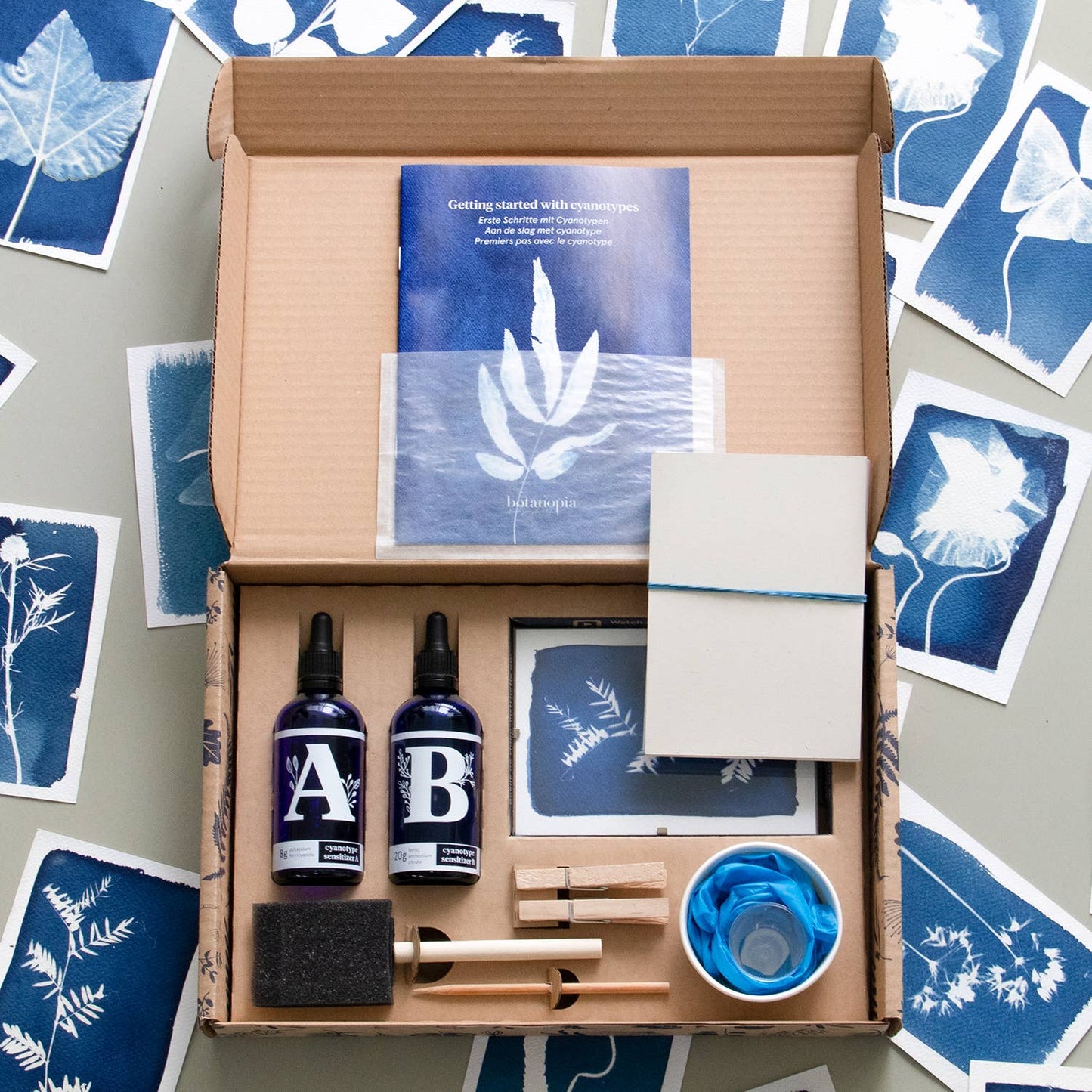 Cyanotype Kit – DIY kit to make your own blueprints