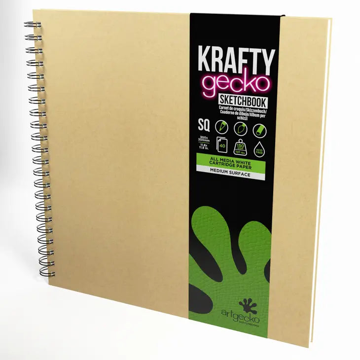 Krafty All Media Sketchbook 300mm Square