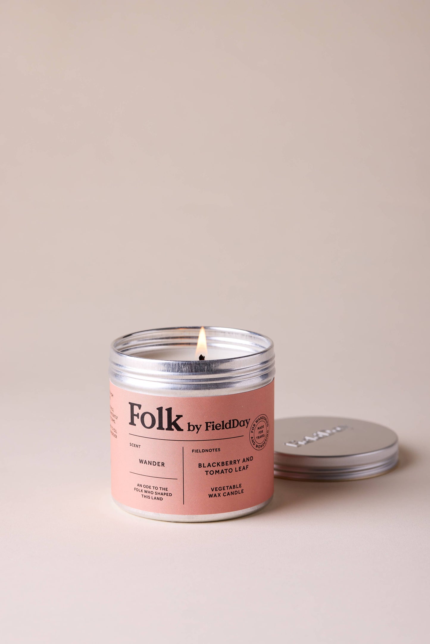 FieldDay: Wander Vegetable Wax Folk Tin Candle