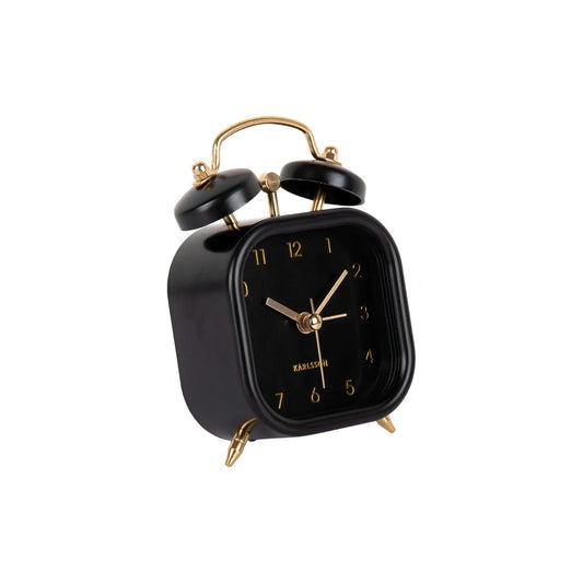 Karlsson -  Alarm Clock Metallic Glam Square