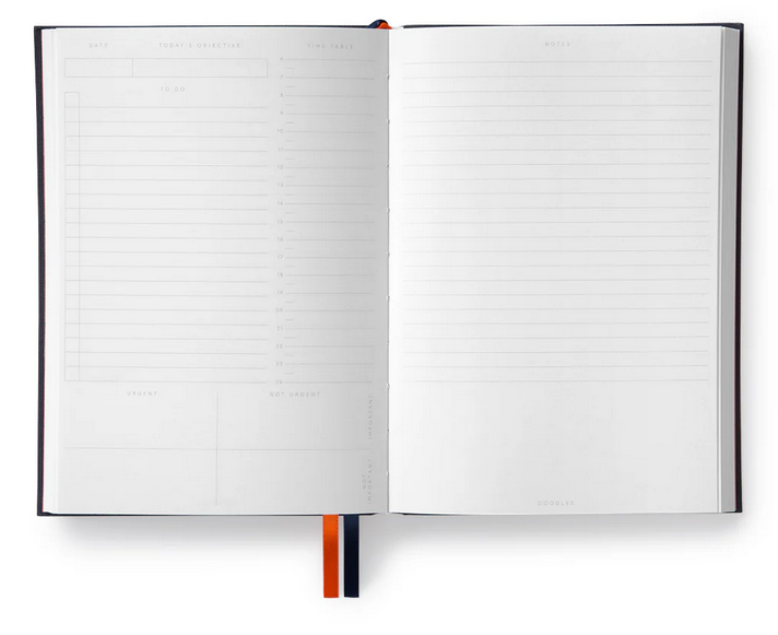 Ohh Deer: Olive Fabric Daily Planner (B6)