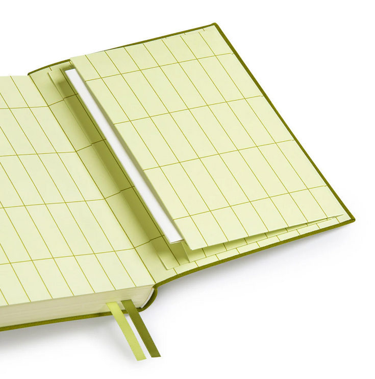 Ohh Deer: Olive Fabric Daily Planner (B6)