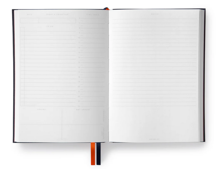 Ohh Deer: Sage Fabric Daily Planner (B6)