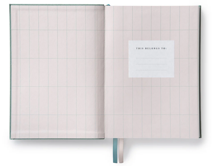 Ohh Deer: Sage Fabric Daily Planner (B6)