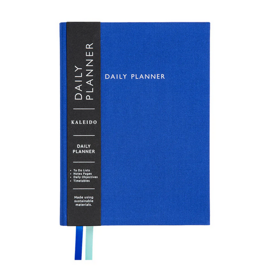 Ohh Deer: Ultramarine Fabric Daily Planner (A5)