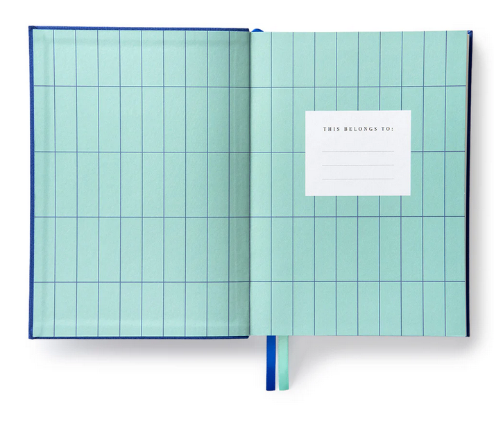 Ohh Deer: Ultramarine Fabric Daily Planner (B6)