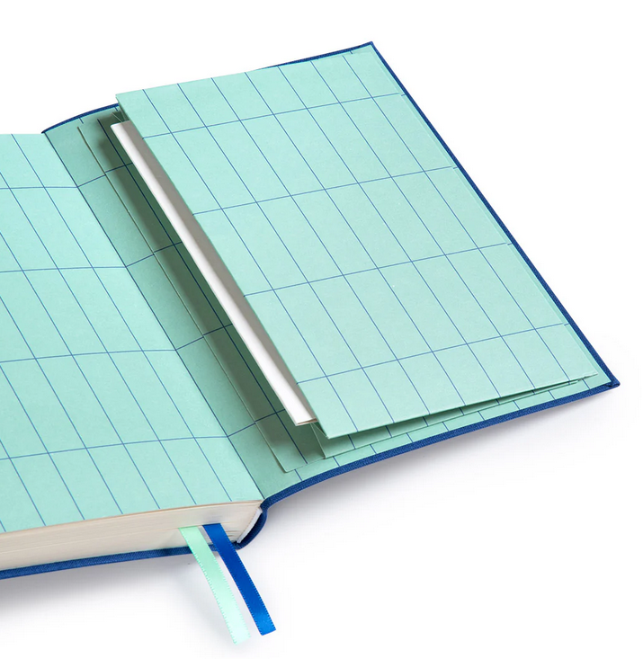 Ohh Deer: Ultramarine Fabric Daily Planner (B6)