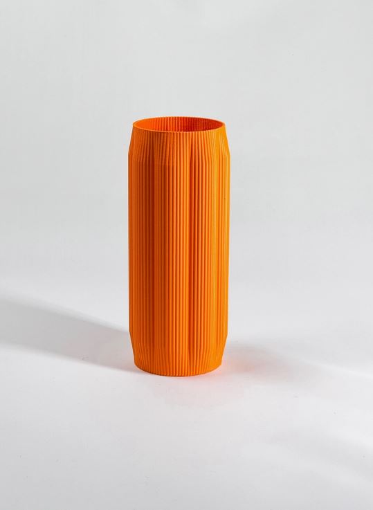 Cerbère Soliflora Vase Orange