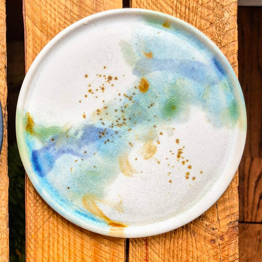 Gillybean Pottery - Hidden Bays Cake Plate